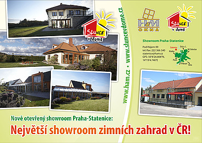 Showroom zimních zahrad